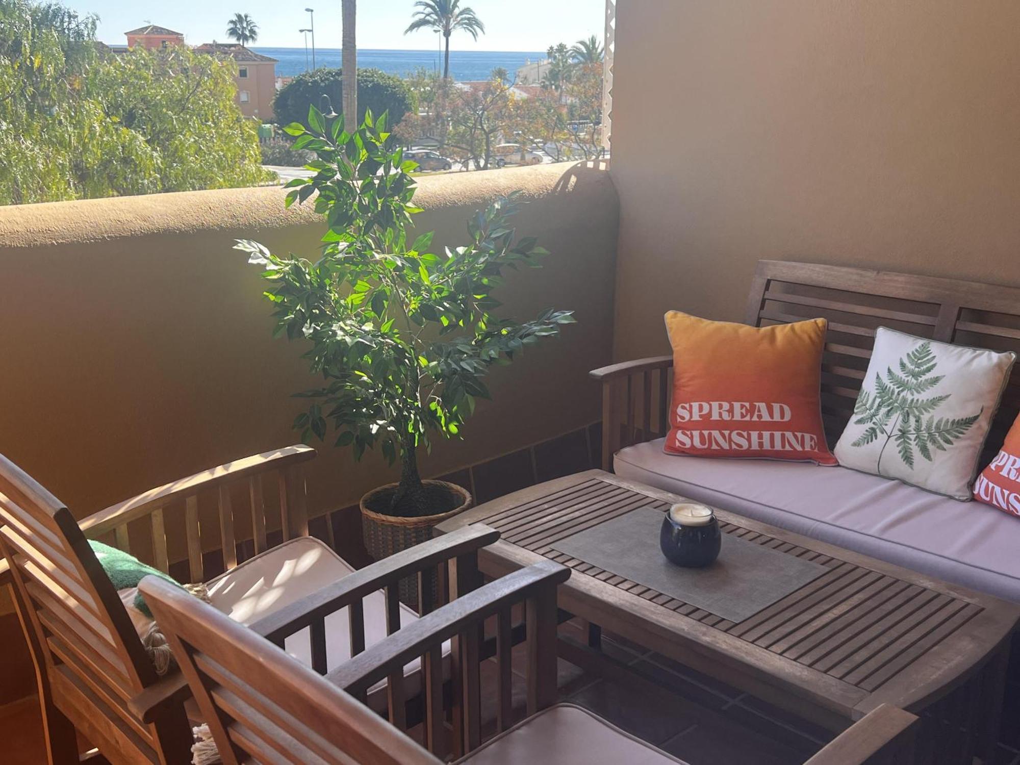 לה קאלה דה מיחאס La Cala 2Bed Apt With Sea View And Pool מראה חיצוני תמונה